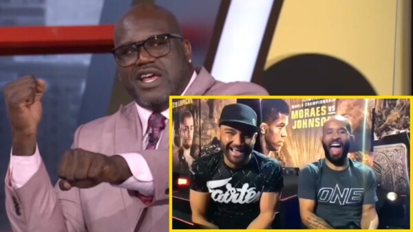 one x nba on tnt dj eddie react to shaq vs charles barkley 600x338