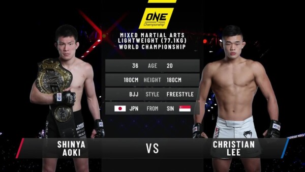shinya aoki vs christian lee full fight replay 600x338