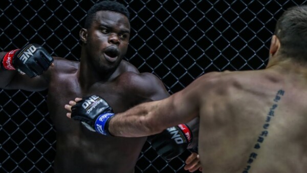 Pictures from the heavyweight fight between Oumar Kane and Kirill Grishenko at "ONE on TNT IV"