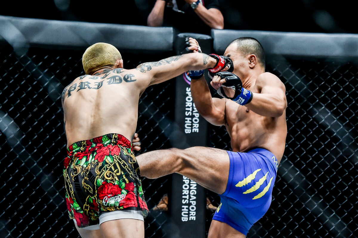 Anthony Do Chokes Out Liang Hui In Main Roster Debut