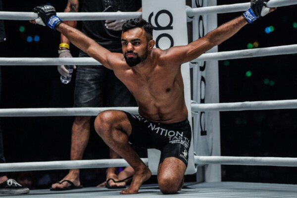 Indian MMA fighter Gurdarshan Mangat is ready to explode out of the corner