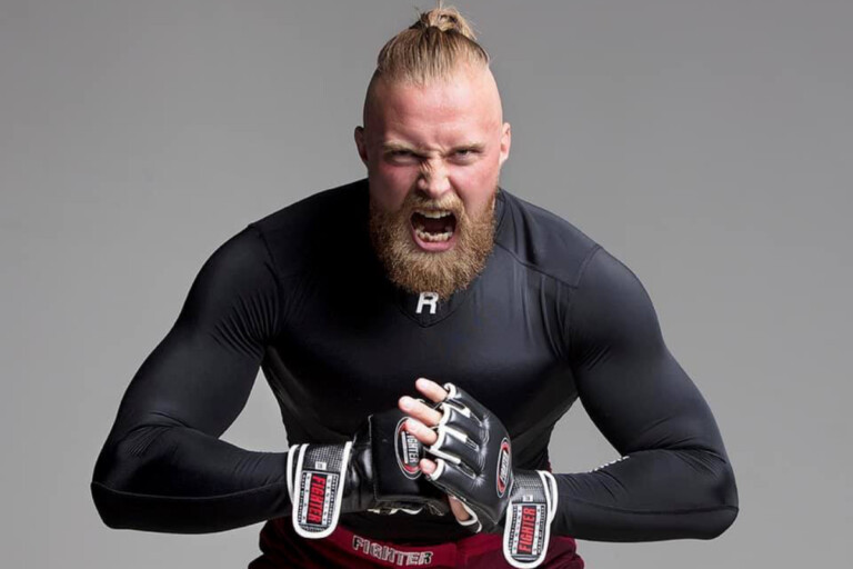 Norwegian MMA fighter Thomas Narmo