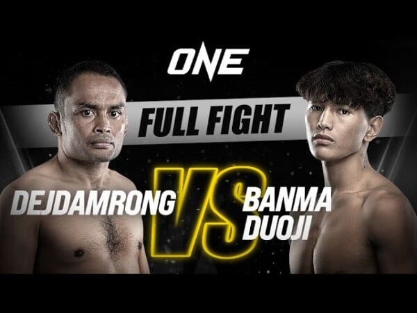dejdamrong vs banma duoji one championship full fight 600x450