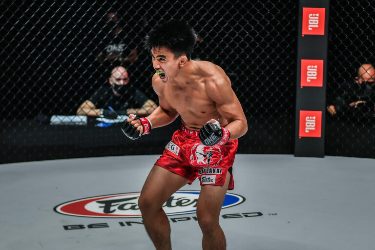 Pictures from the fight between Joshua Pacio and Yosuke Saruta at ONE: REVOLUTION