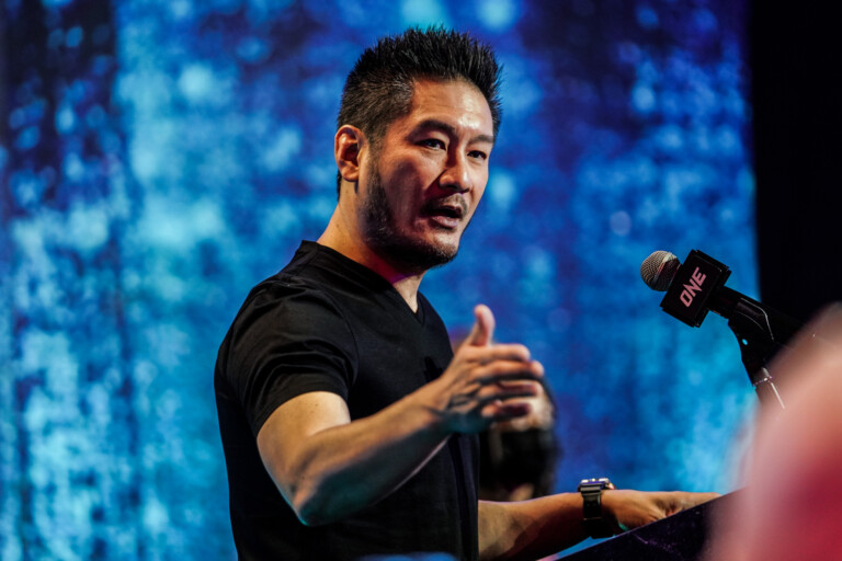Chatri Sityodtong at the ONE: REVOLUTION Press Conference & Faceoffs