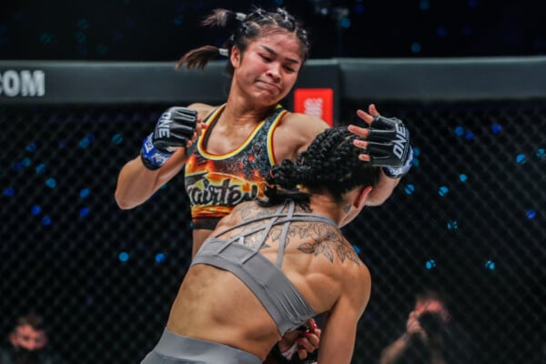 Pictures from the fight between Stamp Fairtex and Alyona Rassohyna from ONE: EMPOWER