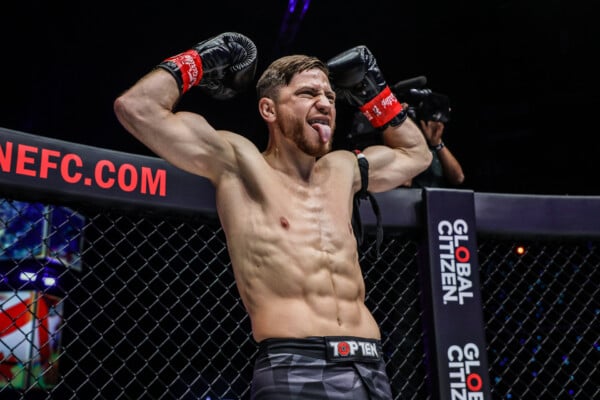 Enriko Kehl was ready for action at ONE: FIRST STRIKE against Davit Kiria.