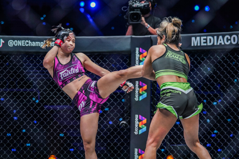 Stamp defeated Julie Mezabarba by unanimous decision at ONE: NEXTGEN.