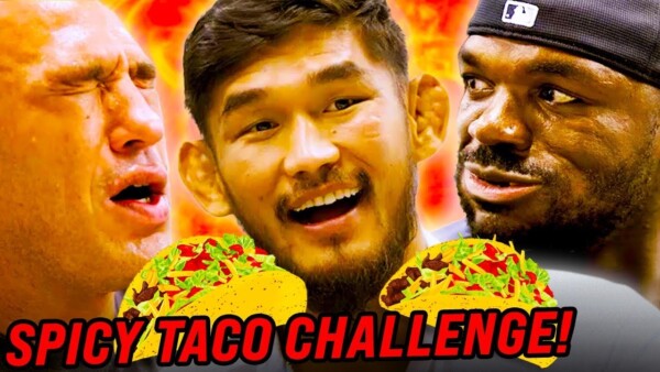 aung la knocks out vera ngalani in taco eating challenge 600x338