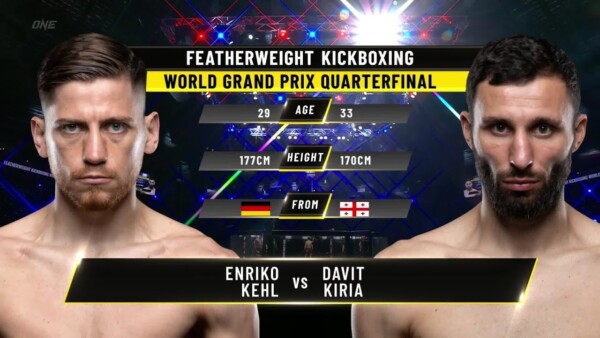 enriko kehl vs davit kiria one championship full fight 600x338