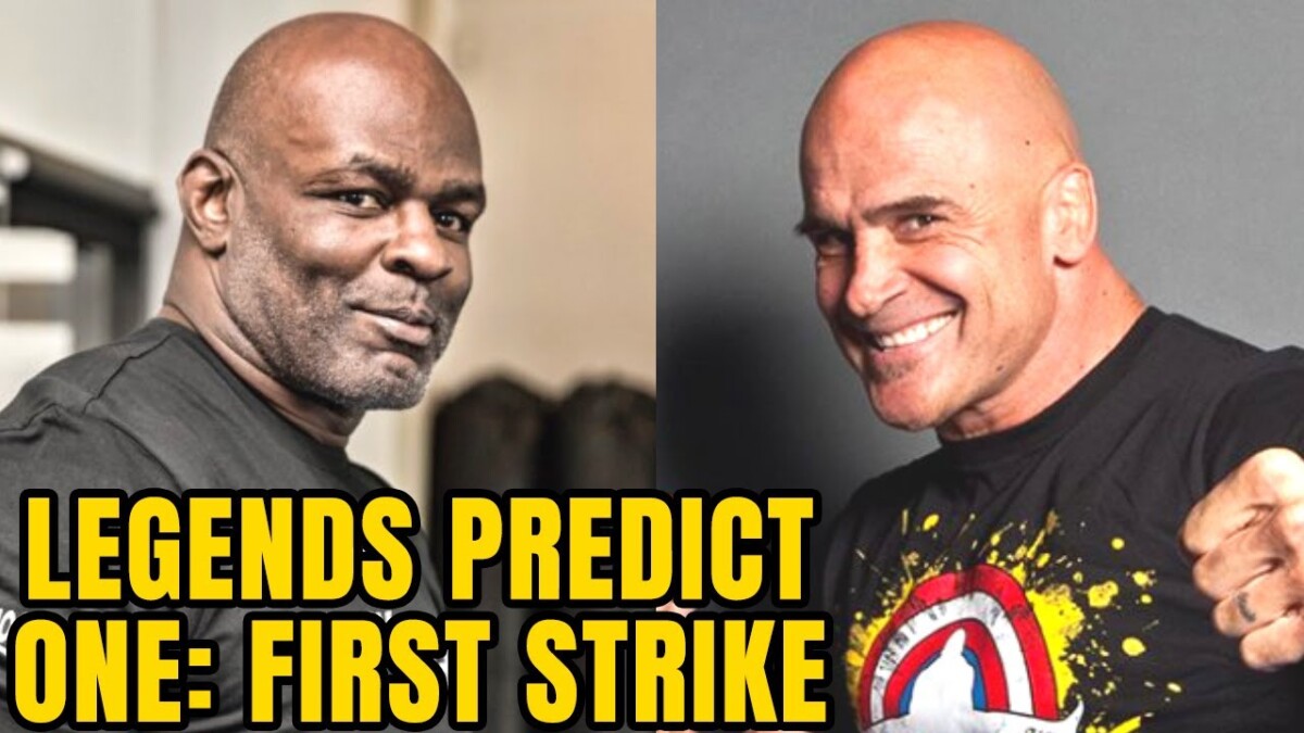 LEGENDS Predict ONE: FIRST STRIKE | Bas Rutten, Ernesto Hoost & MORE ...