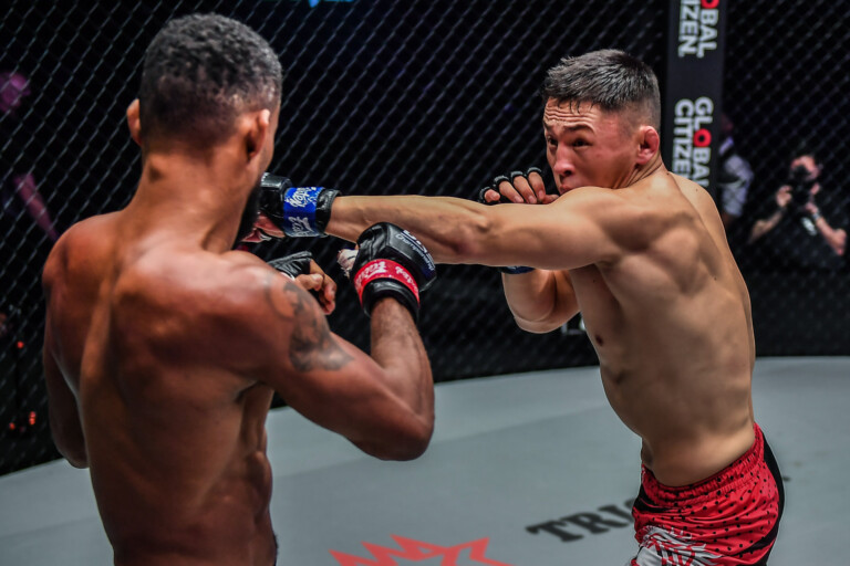 Ruslan Emilbek Uulu pressures Pieter Buist at ONE: NEXTGEN III.