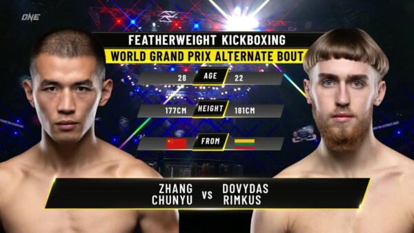 zhang chunyu vs dovydas rimkus one championship full fight 600x338