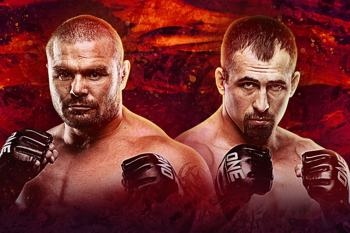 The main event fighters of ONE: BAD BLOOD