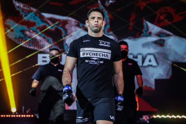 Buchecha walks down the ramp at ONE: WINTER WARRIORS.