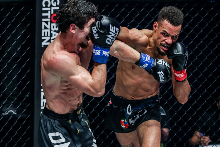 Regian Eersel continued his unbeaten streak in The Home of Martial Arts at ONE: WINTER WARRIORS.