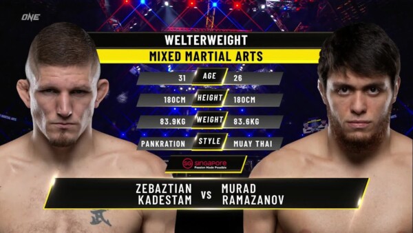 zebaztian kadestam vs murad ramazanov one championship full fight 600x338