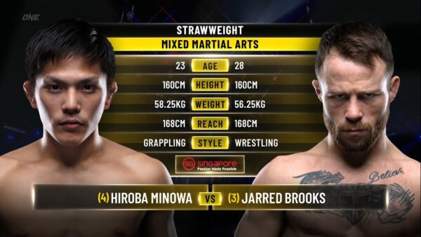 hiroba minowa vs jarred brooks one championship full fight 600x338
