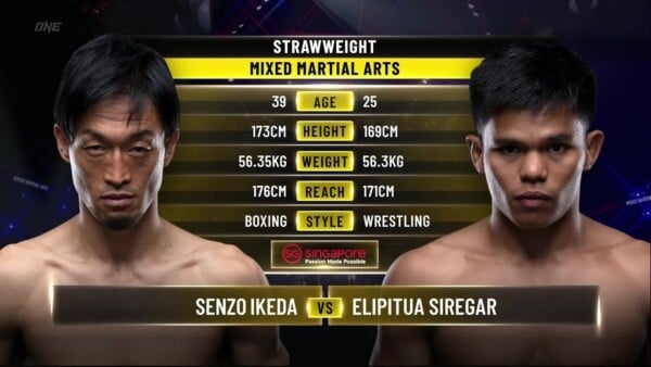 senzo ikeda vs elipitua siregar one championship full fight 600x338