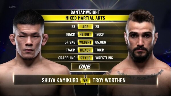 shuya kamikubo vs troy worthen one championship full fight 600x338