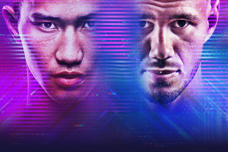 The poster for ONE 158: Tawanchai vs. Larsen