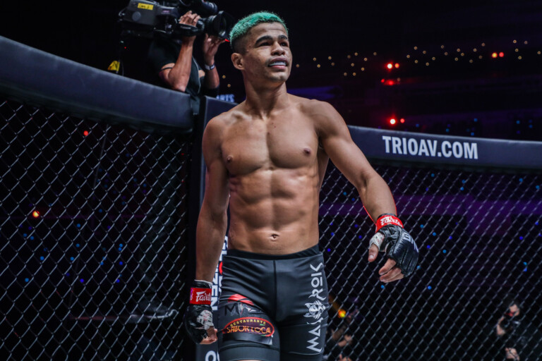 Brazilian MMA sensation Fabricio Andrade seizes the moment before his MMA fight at ONE: FULL CIRCLE