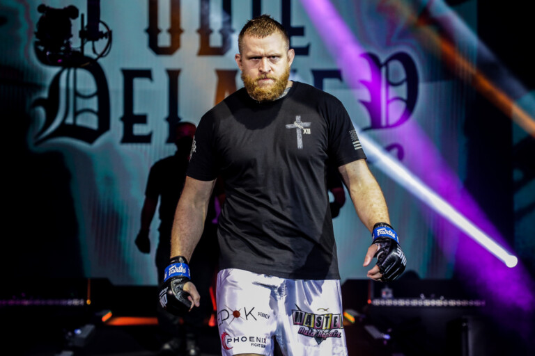 Odie Delaney makes his way to the Circle at ONE: BAD BLOOD