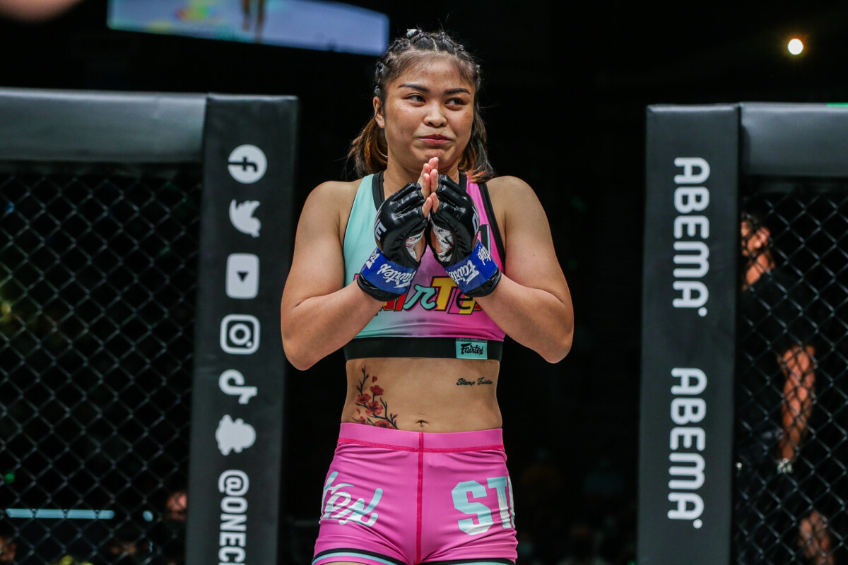 Stamp Fairtex enters the Circle at ONE X