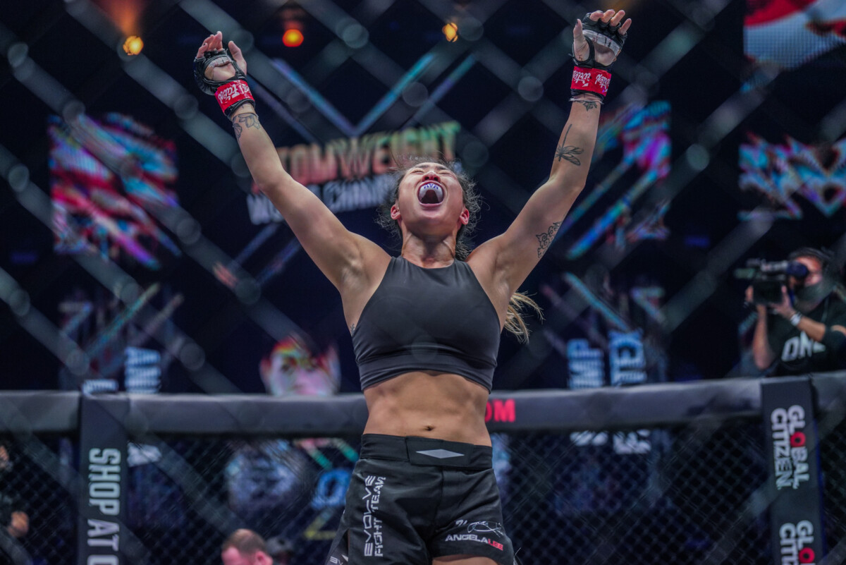 Angela Lee Beats Stamp Fairtex to retain the ONE Women's Atomweight World Championship at ONE X