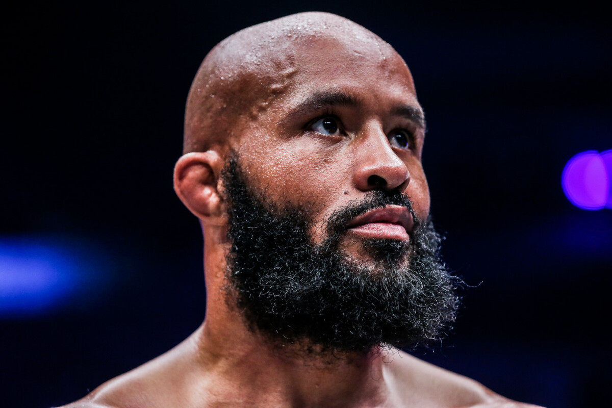 Demetrious Johnson competes in a mixed rules superfight at ONE X