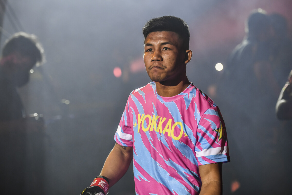 Muay Thai sensation Rodtang Jitmuangnon makes his way to the Circle at ONE X
