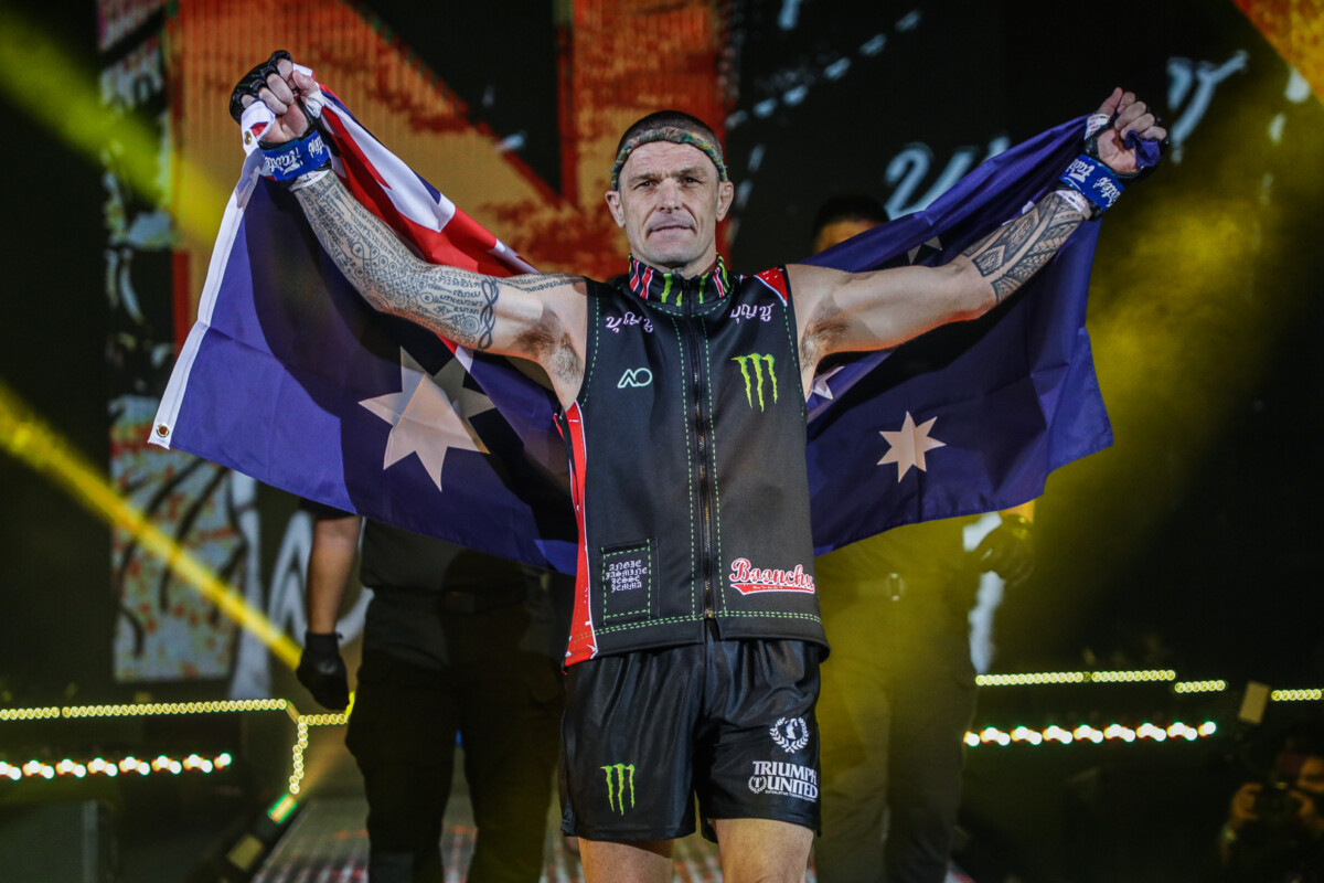 Muay Thai legend John Wayne Parr makes his way to the Circle for the last time at ONE X
