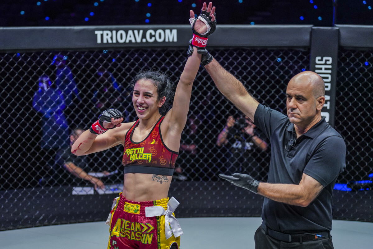 Iman Barlow wins ONE Championship debut