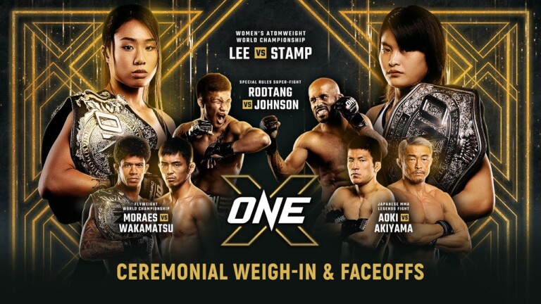 ONE X Ceremonial Weigh-Ins & Faceoffs - ONE Championship