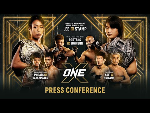 watch in hd one x press conference