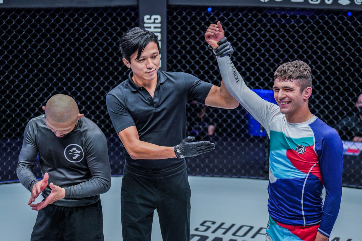 Mikey Musumeci is declared winner at ONE 156