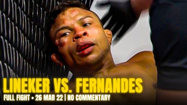 terrifying knockout lineker vs fernandes no commentary full fight 600x338