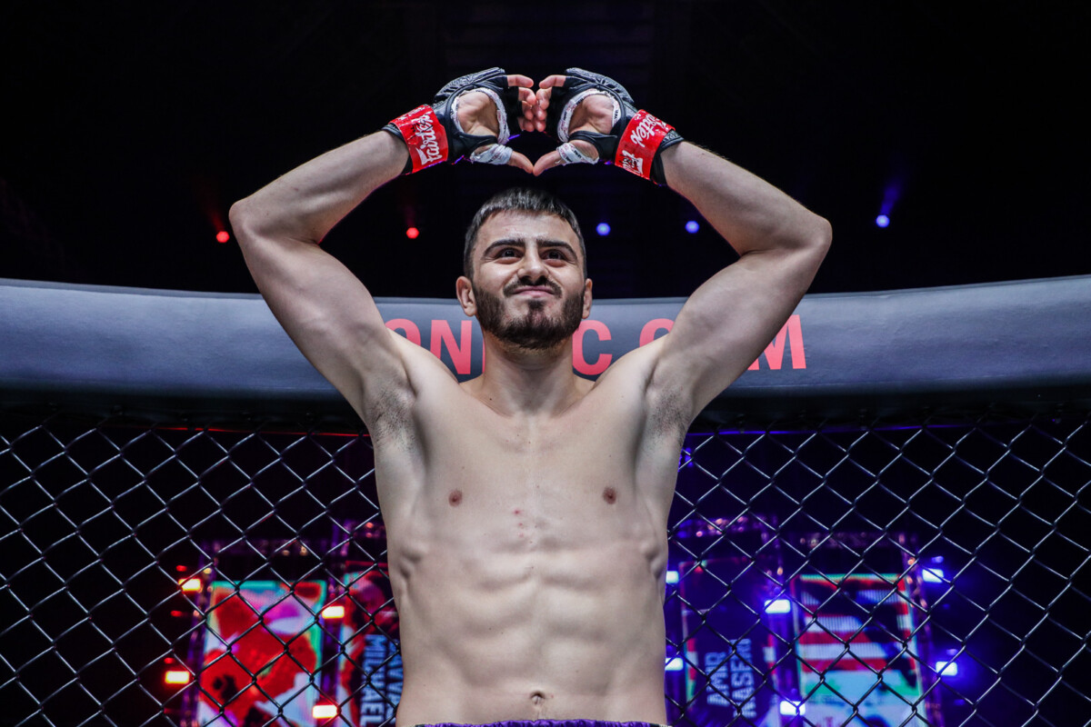 Savvas Michael stands in the Circle at ONE 157