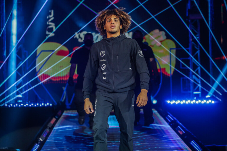 Kade Ruotolo walks out at ONE 157