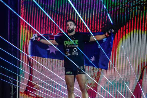 Duke Didier walks out at ONE 158