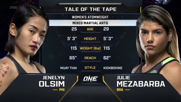 jenelyn olsim vs julie mezabarba one championship full fight 1 600x338
