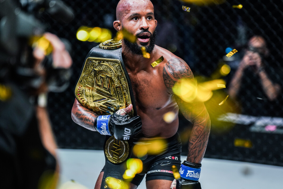 Demetrious Johnson is victorious at ONE on Prime Video 1