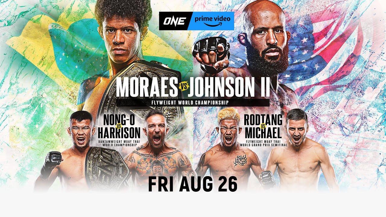 live in hd one on prime video 1 moraes vs johnson ii lead card 1