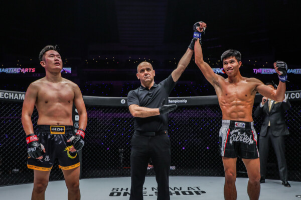 Ferrari Fairtex is declared the winner at ONE 161