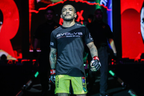Alex Silva walks up to the Circle