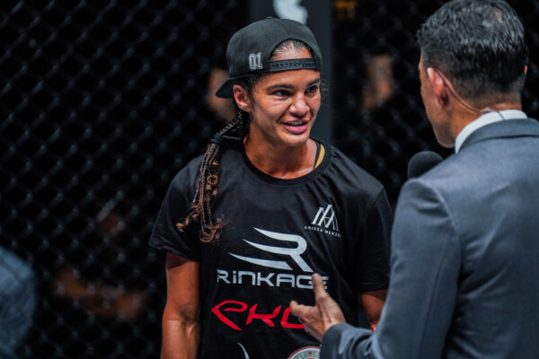 Anissa Meksen is declared winner against Daokongfah Banchamek at ONE on Prime Video 2