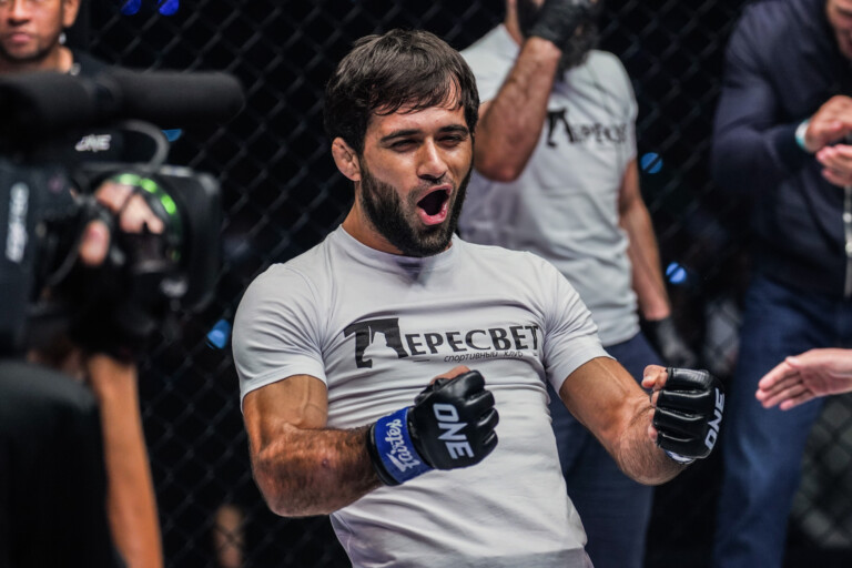 Shamil Gasanov is declared winner against Kim Jae Woong at ONE on Prime Video 3
