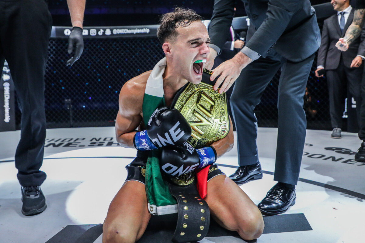 Jonathan Di Bella Wins ONE Strawweight Kickboxing World TItle