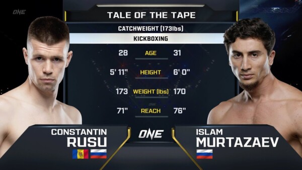 constantin rusu vs islam murtazaev one championship full fight 600x338