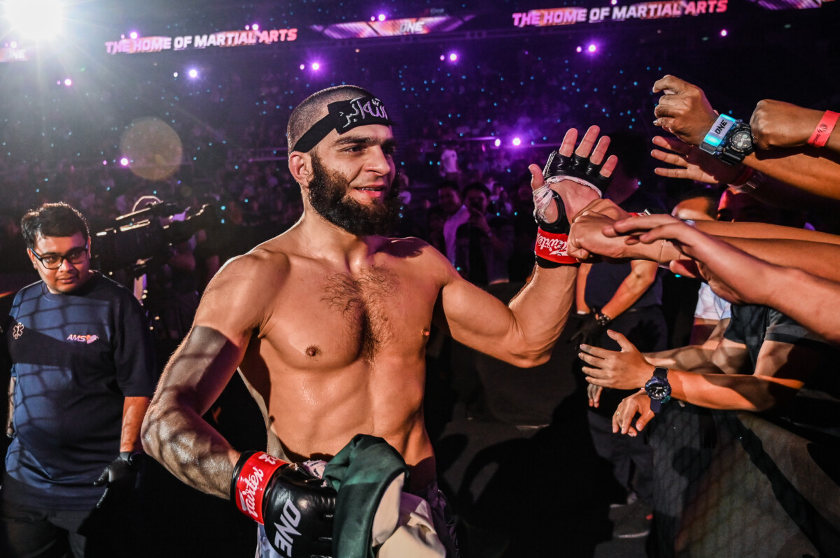Ahmed Mujtaba’s reactions after his match against Abraao Amorim at ONE 163